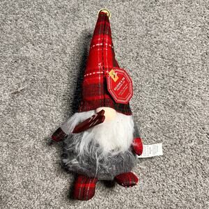 Holiday Gnome Ski Christmas Rustic NEW Balsam & Fir Bell